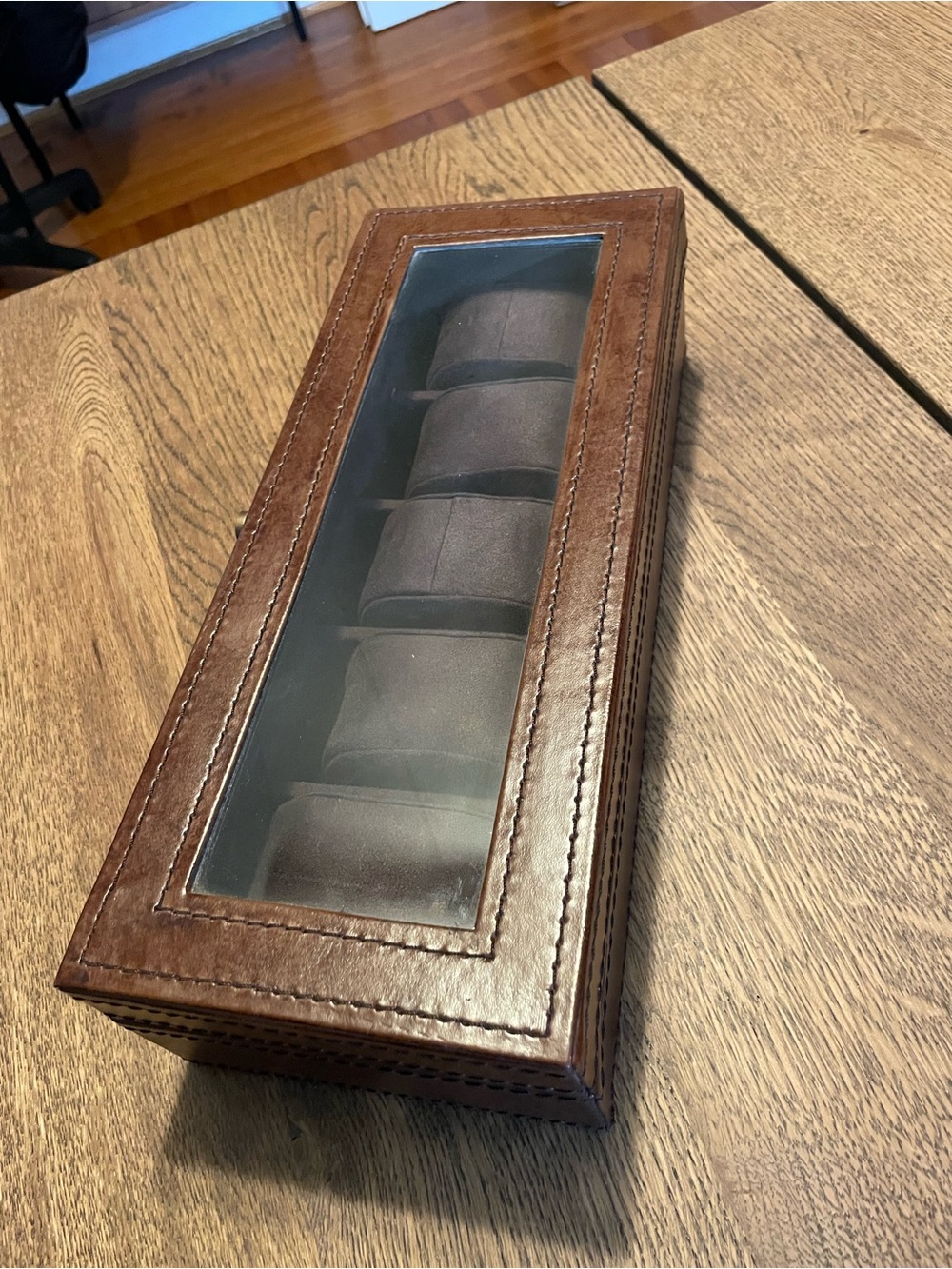 Leather Watch/Jewelry Storage Case
